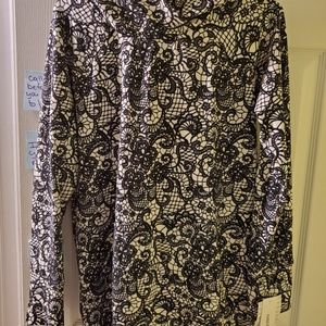 Lularoe large Hacci lace Amber